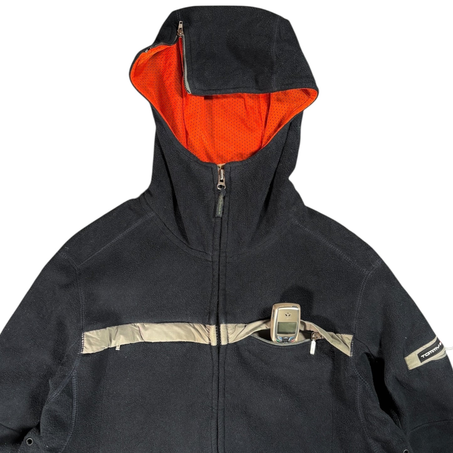 Tommy Hilfiger 00’s Panelled Fleece Jacket L