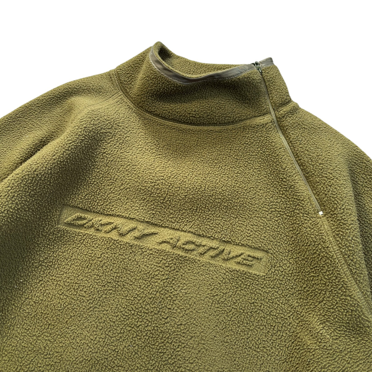 DKNY 00’s Shoulder Zip Fleece Jumper L