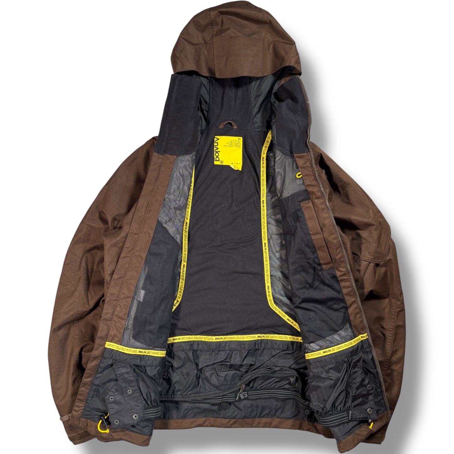 Analog 00’s Brown Multipocket Jacket L