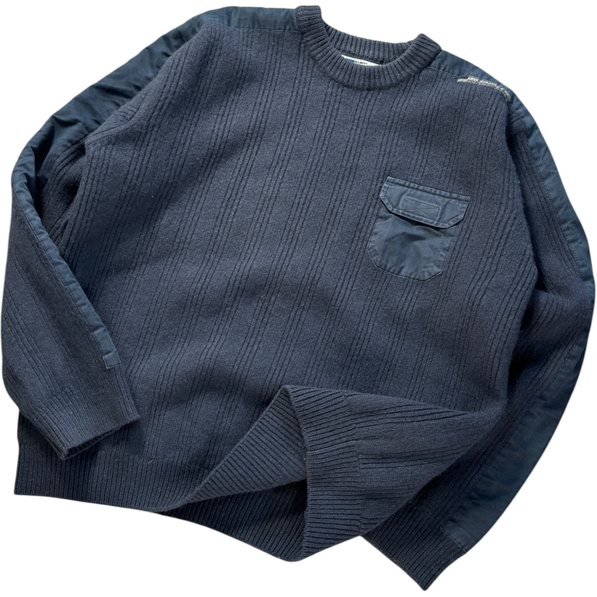 Levi’s All Duty 00’s Panelled Wool Jumper L