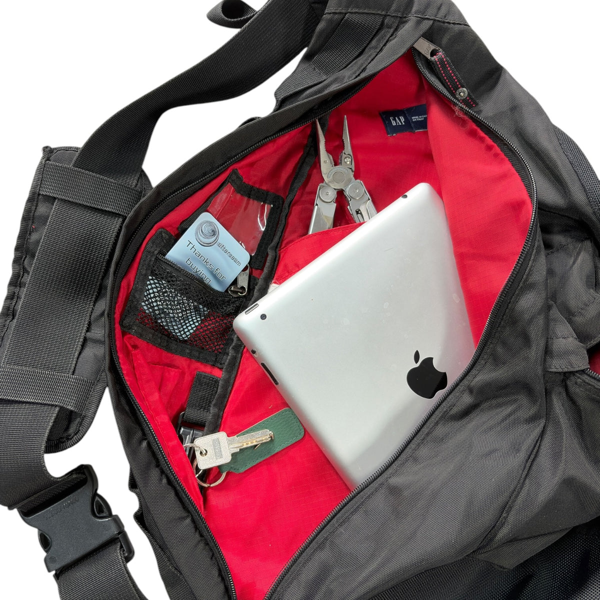 GAP 2004 Multipocket Nylon Sling Bag
