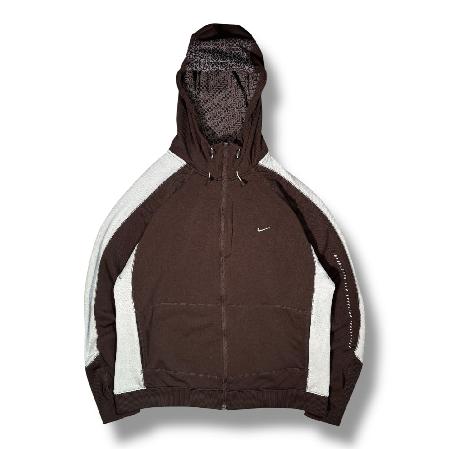 Nike 00’s Two Tone Pannell Hoodie Extra Large