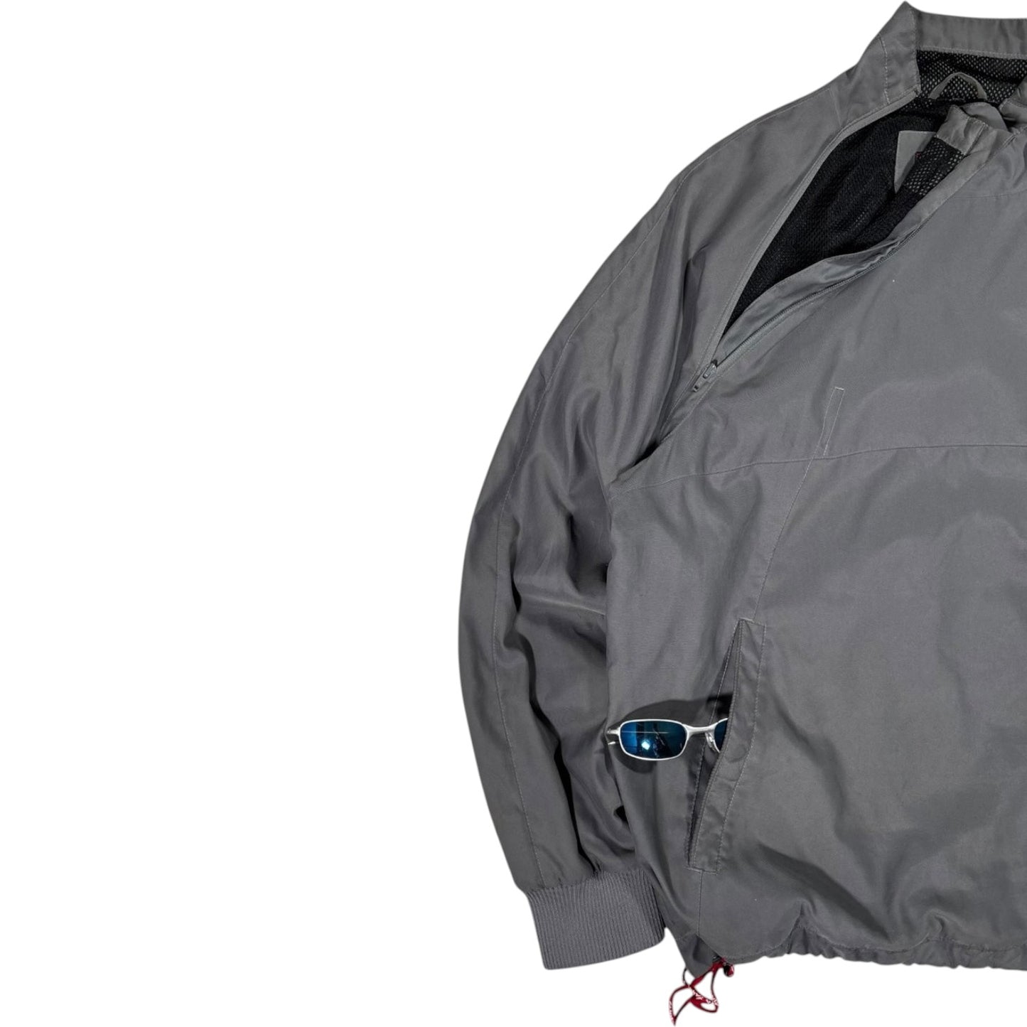 Billabong 2002 Asymmetrical Dual Zip Jacket L