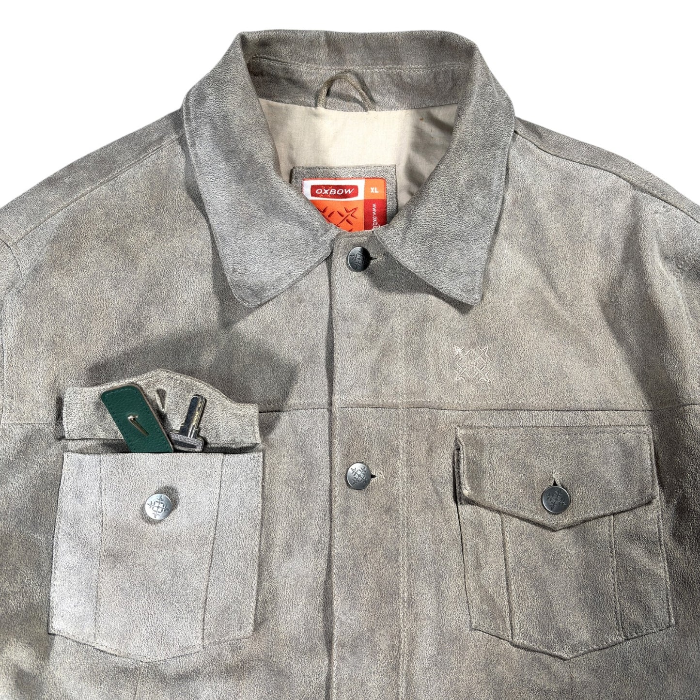 Oxbow 00’s Suede Leather Jacket XL