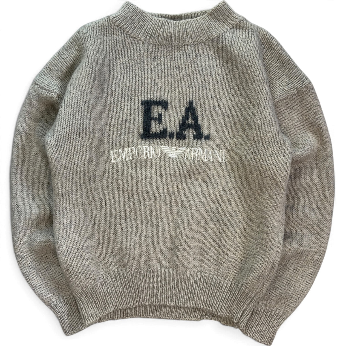 Armani 90’s Shetland/ Lana Wool Knit Jumper S