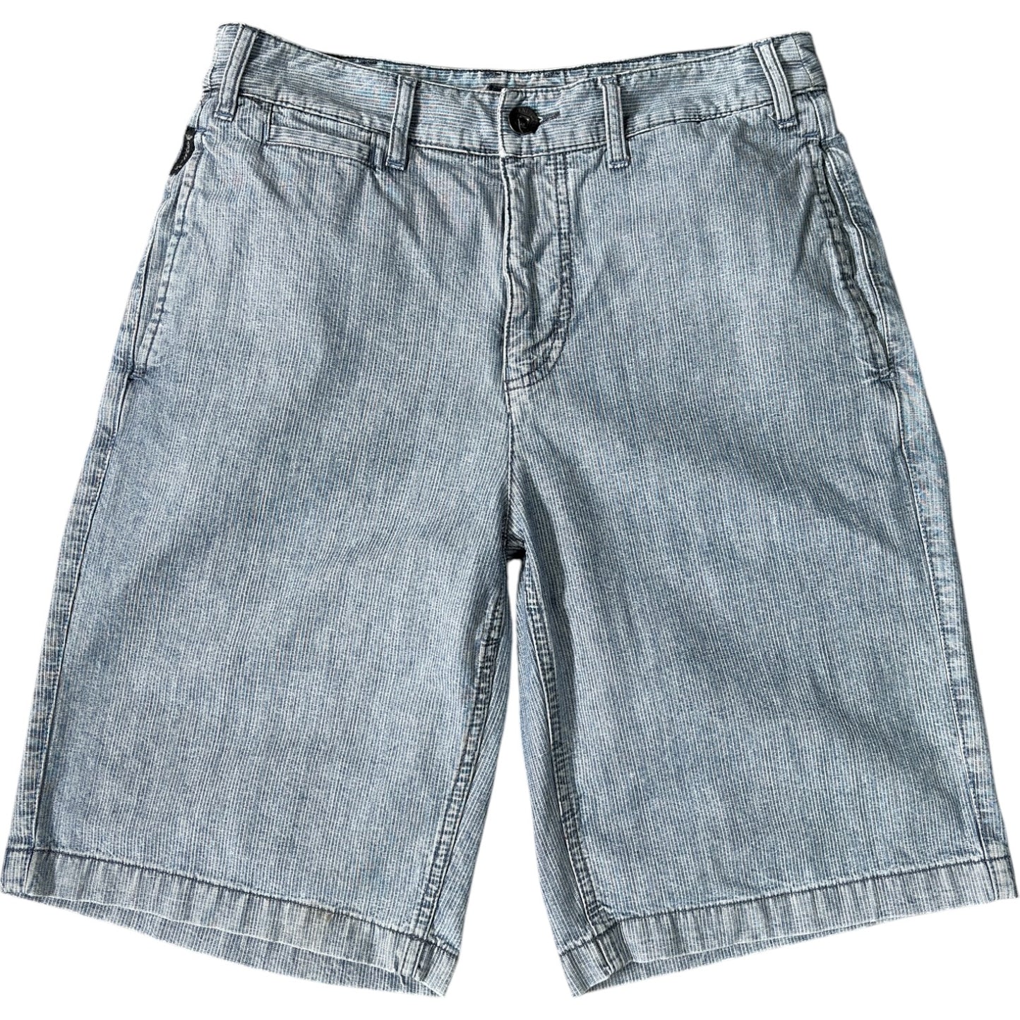 Armani Jeans 00’s Pinstripe Cotton Shorts W30