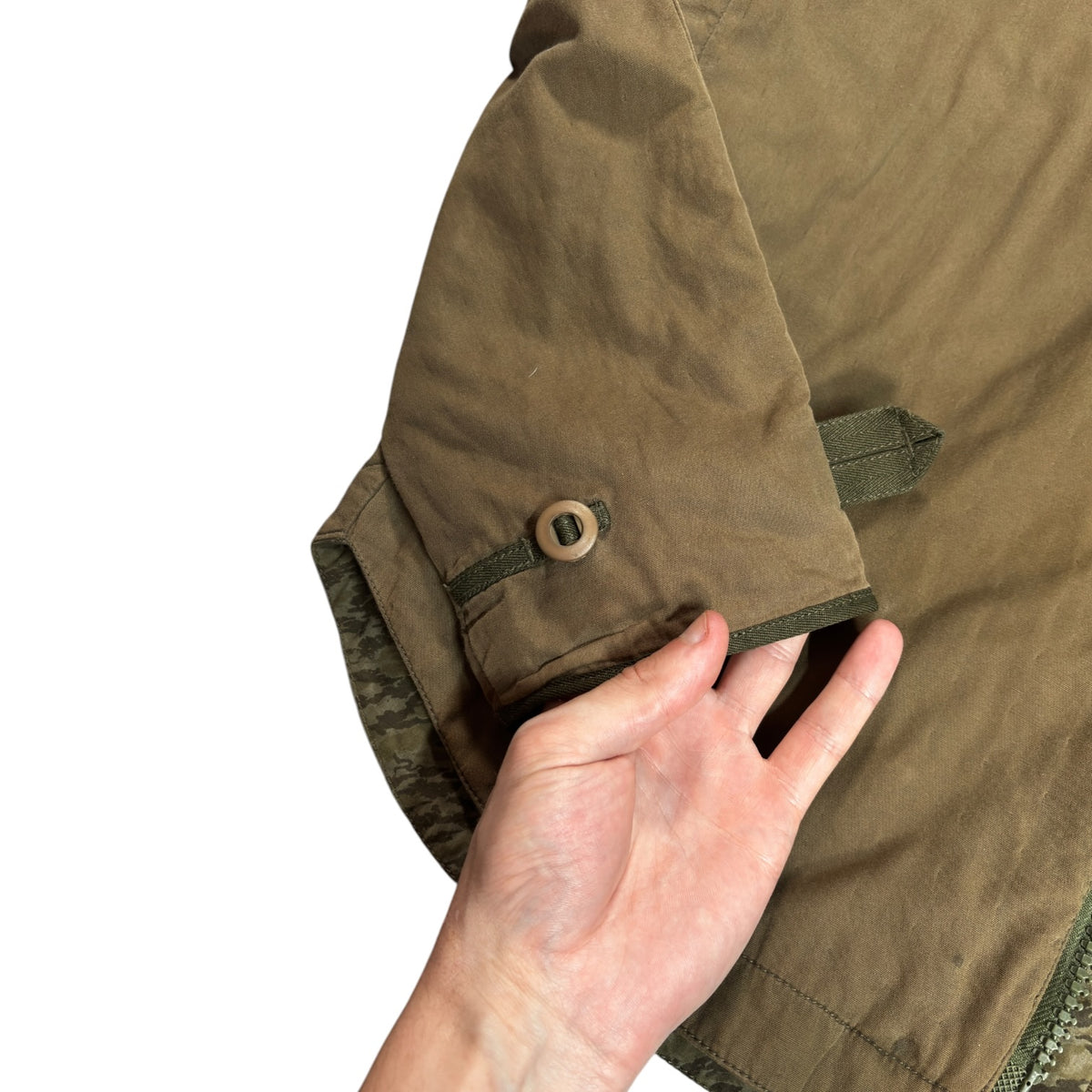 Maharishi 00's Dual Zip Military Cotton Jacket L