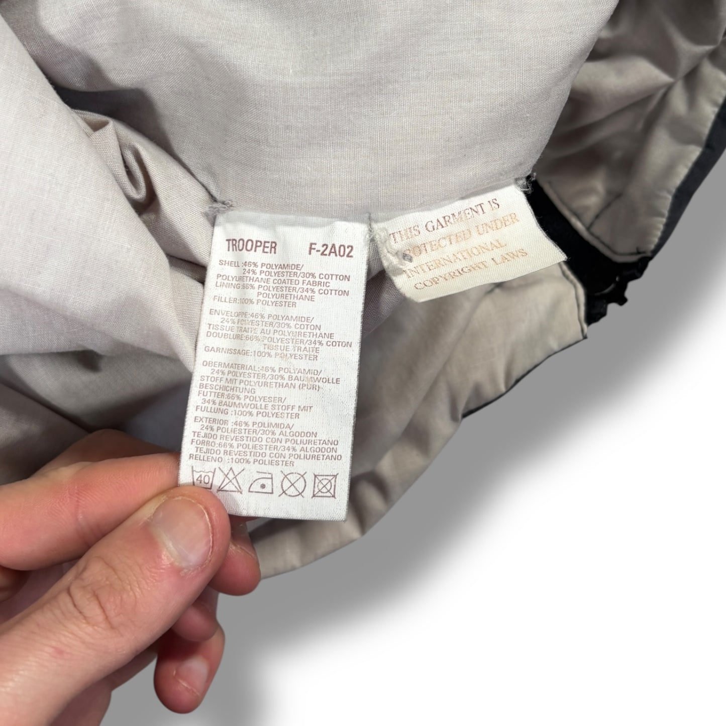 Firetrap 2002 “Trooper” Hooded Jacket Extra Large