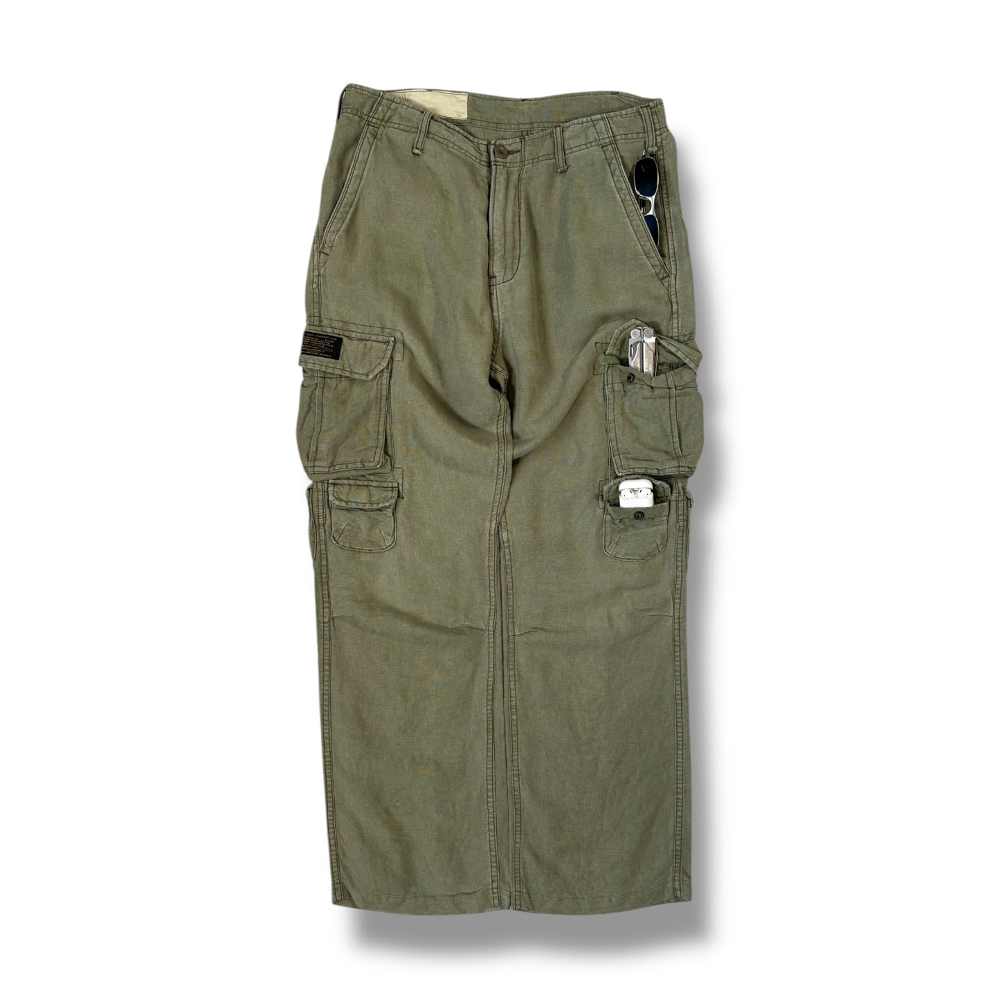Ralph Lauren 00’s Multipocket Utility Cargo Bottoms 34W