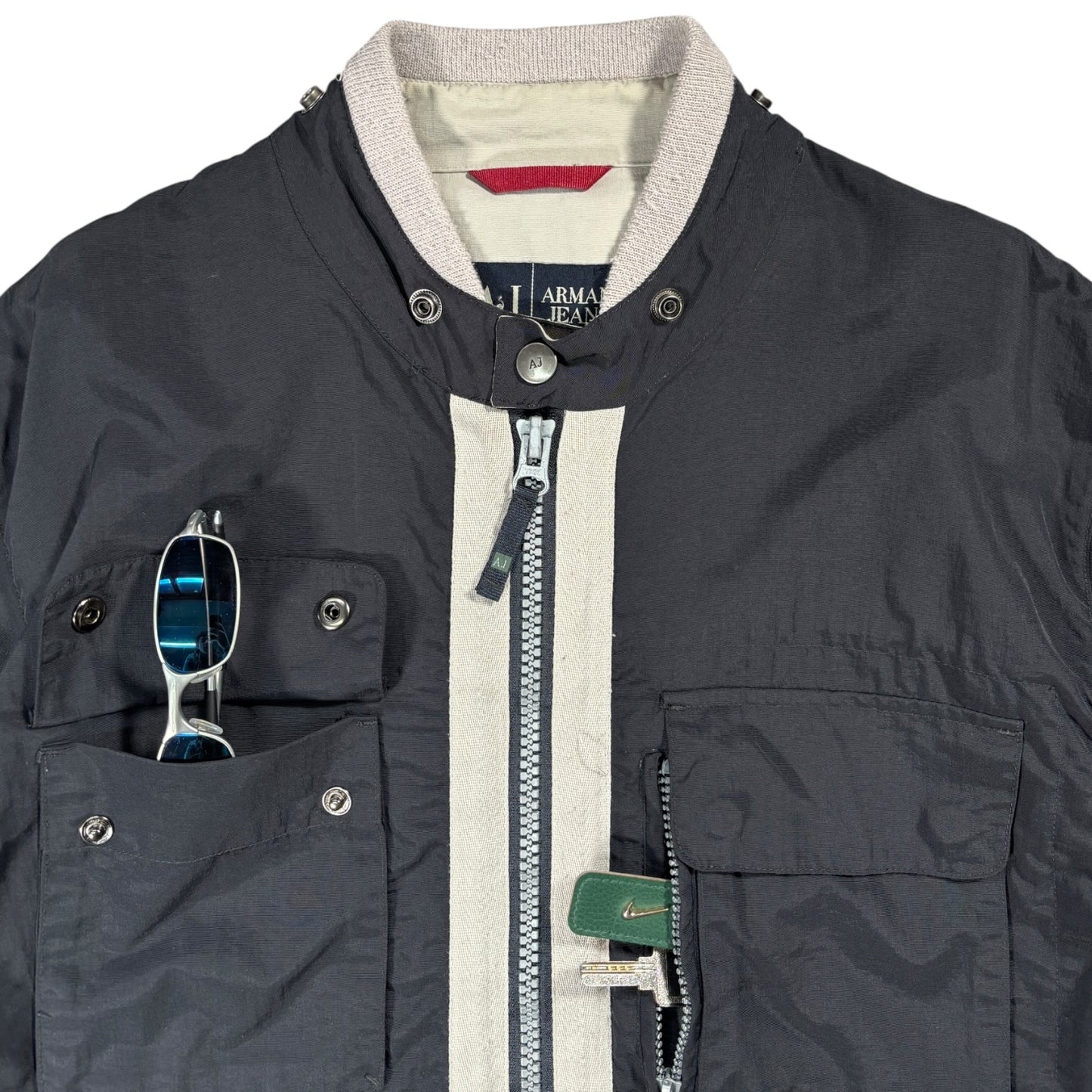 Armani Jeans 00’s Cropped Utility Jacket L