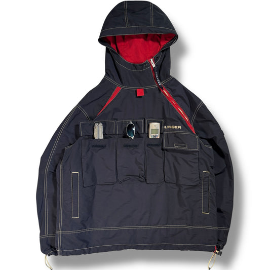 Tommy Hilfiger 00’s  Asymmetric Cargo Pocket Jacket M