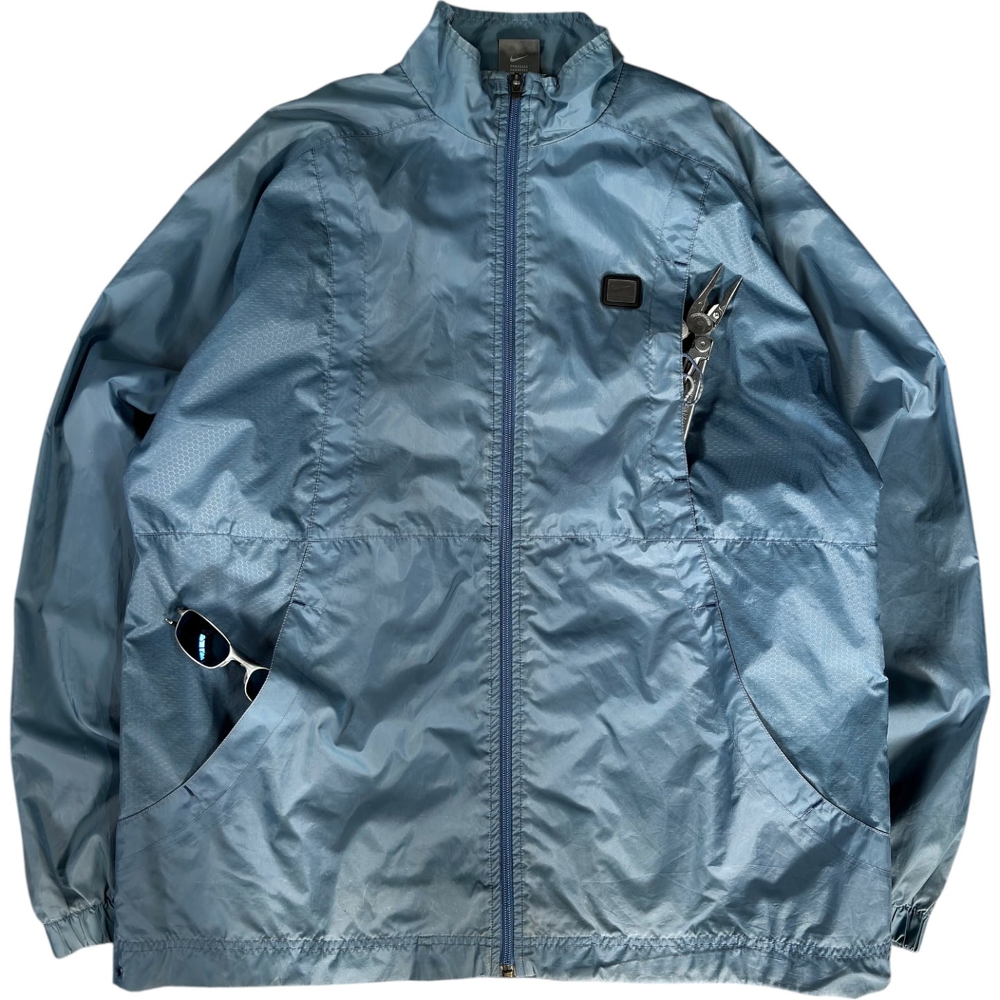 Nike 00's  Hex Print Ventilated Jacket XL