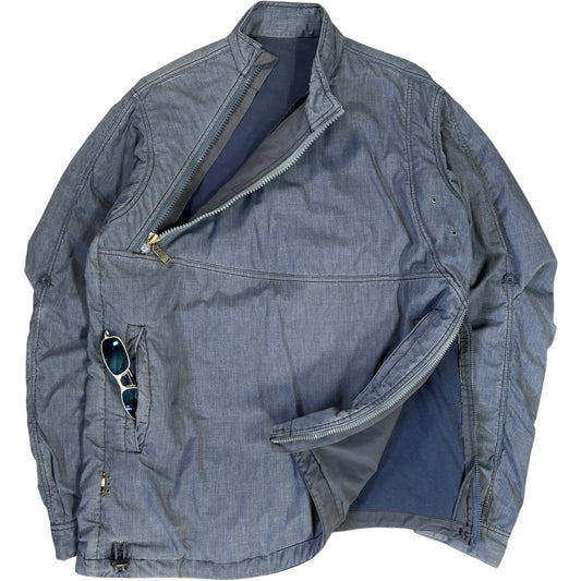 Maharishi 00’s Asymmetric Shoulder Zip Jacket L