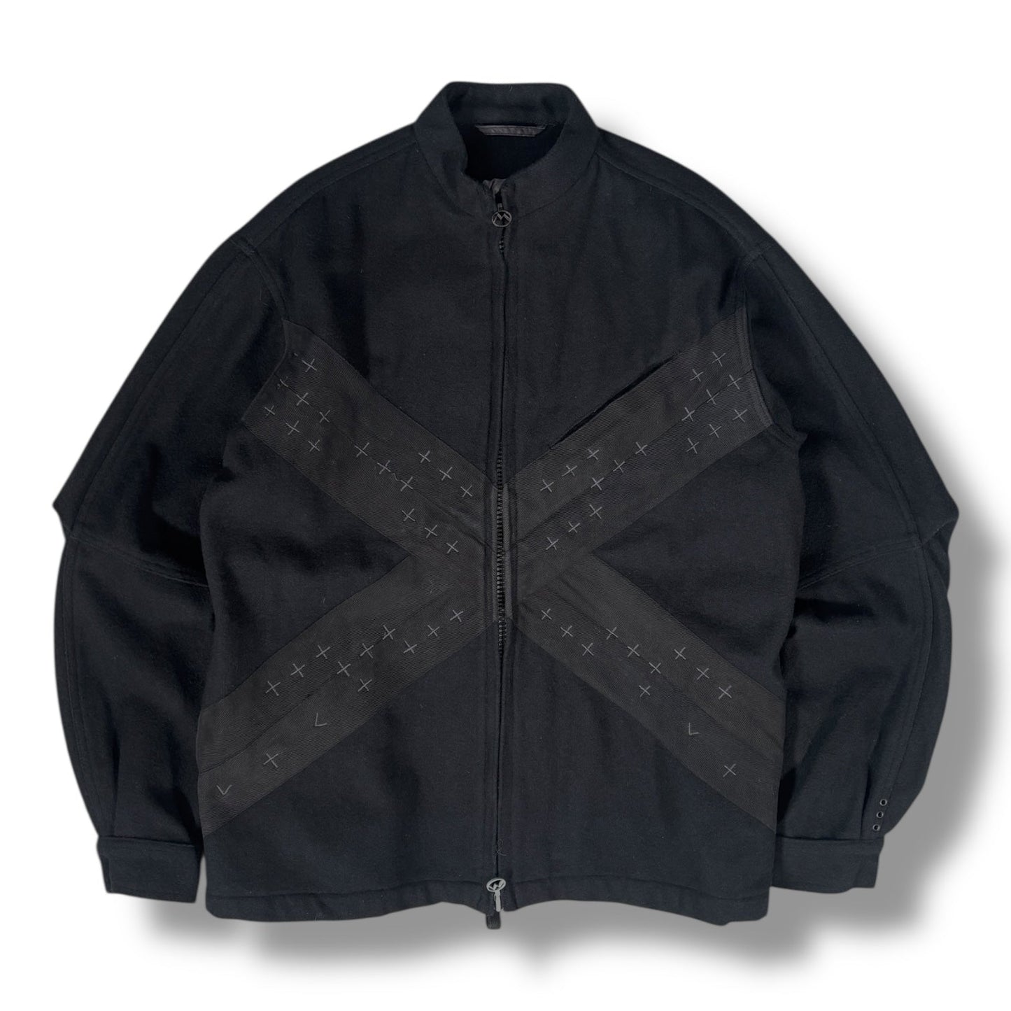 Maharishi Web Maosim Wool Bomber Jacket Large