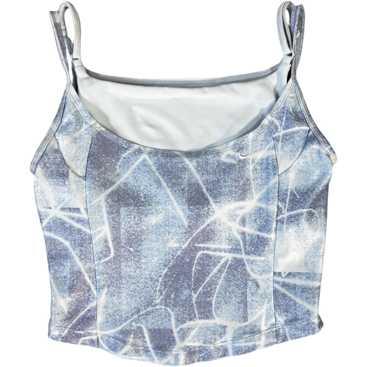 Nike 2001 Dri FIT Patterned Vest Top Size 8/10