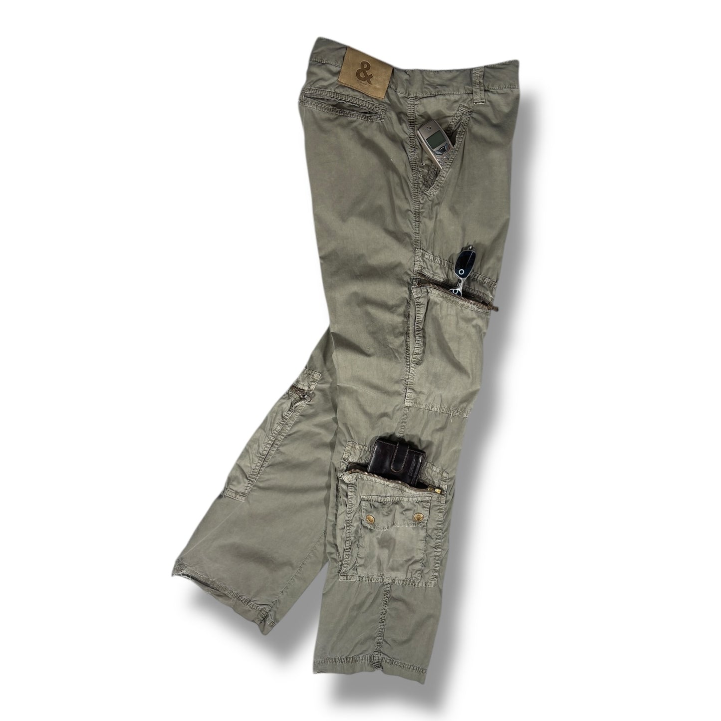Dolce & Gabbana 00’s Multipocket Cargo Trousers W36
