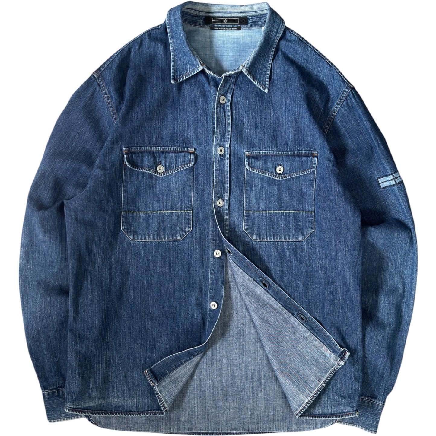 Stone Island Denims 2007 Denim Overshirt XL