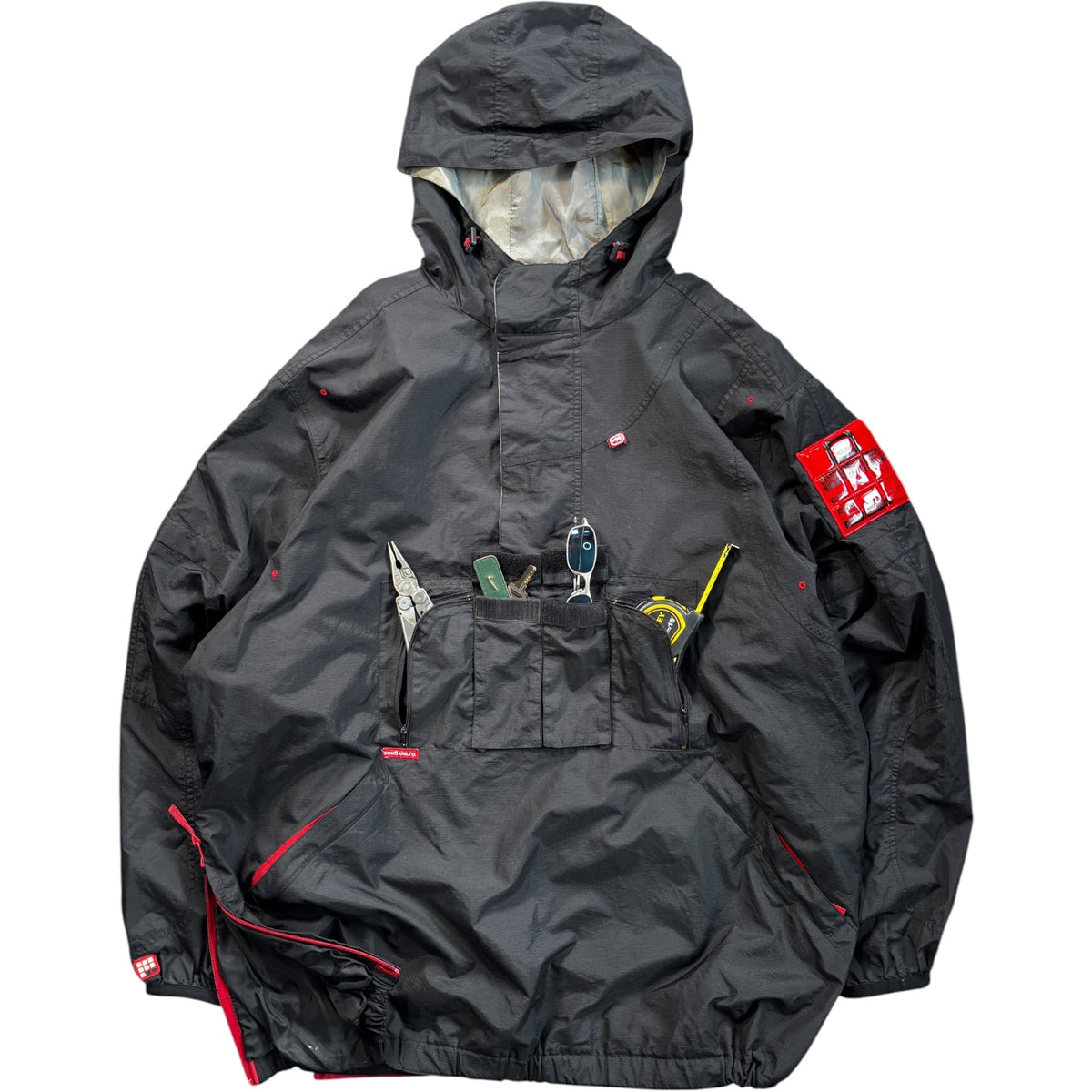 Ecko 00’s Multipocket Half Zip Anorak Jacket XXL