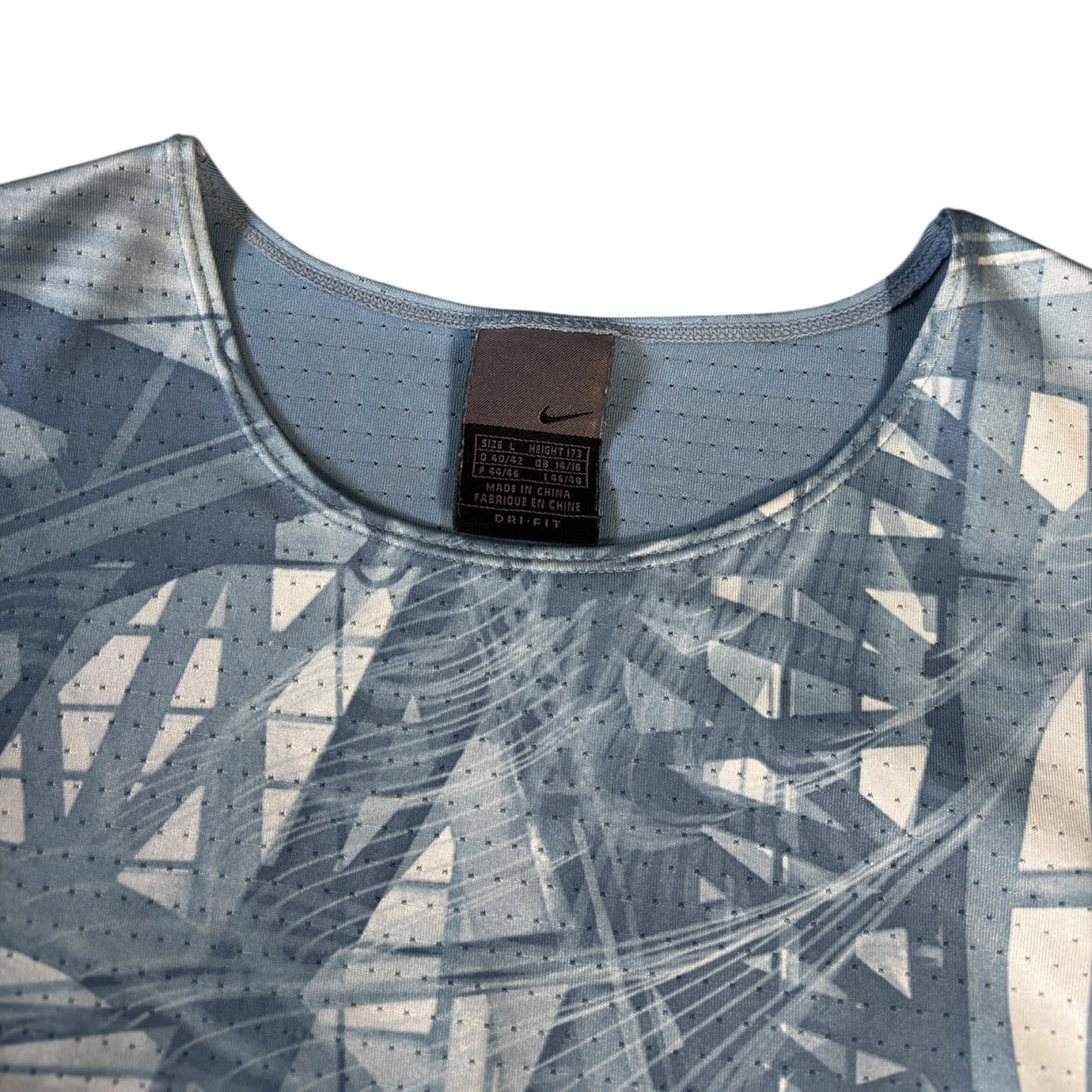 Nike 00’s Women’s Perforated Print Vest Size 10/12