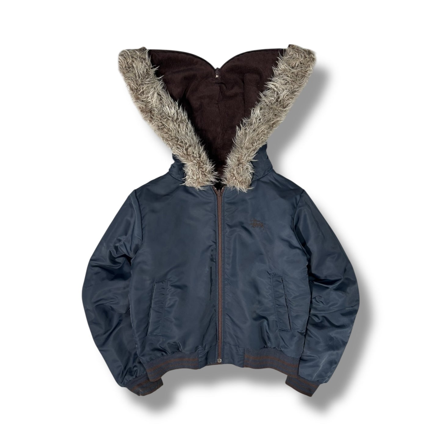 Stüssy 90’s Reversible Corduroy Military Jacket Women’s Large