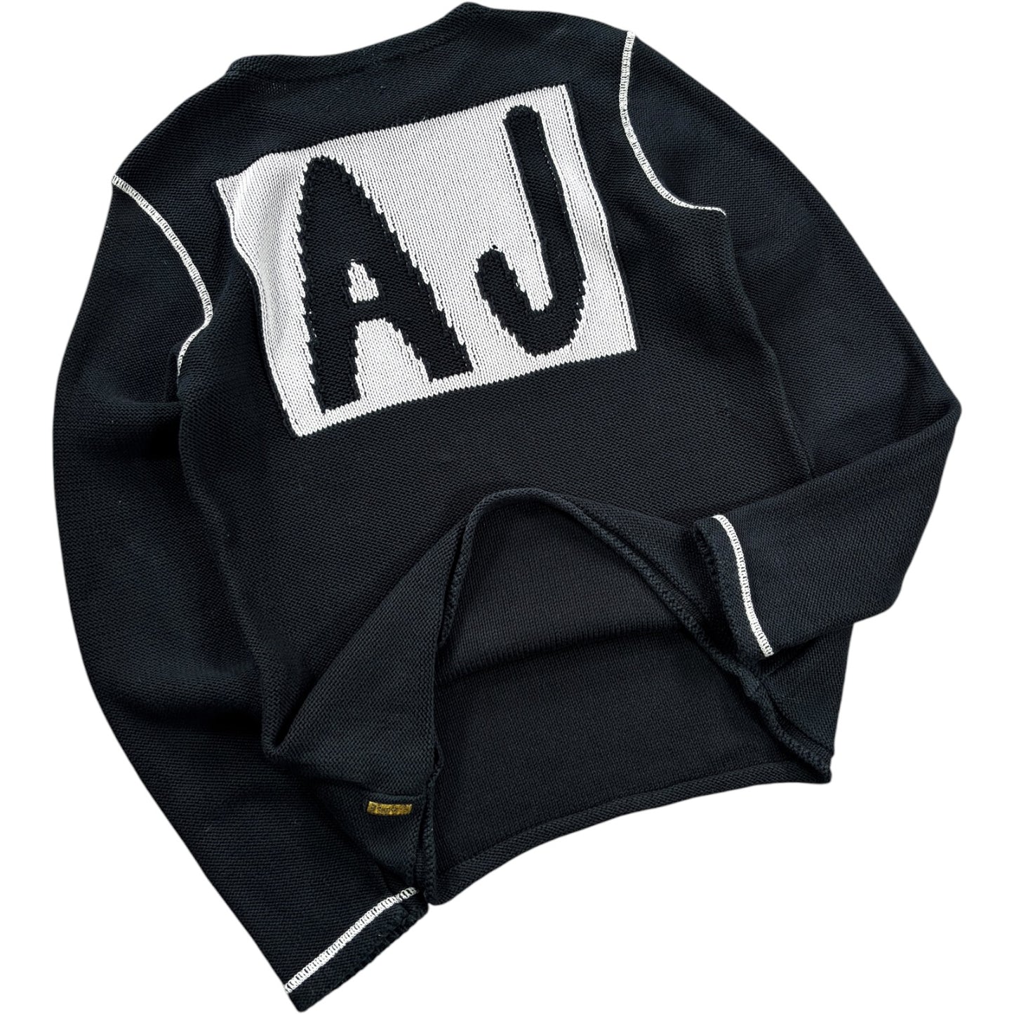 Armani Jeans 00’s Heavyweight Cotton Knit M