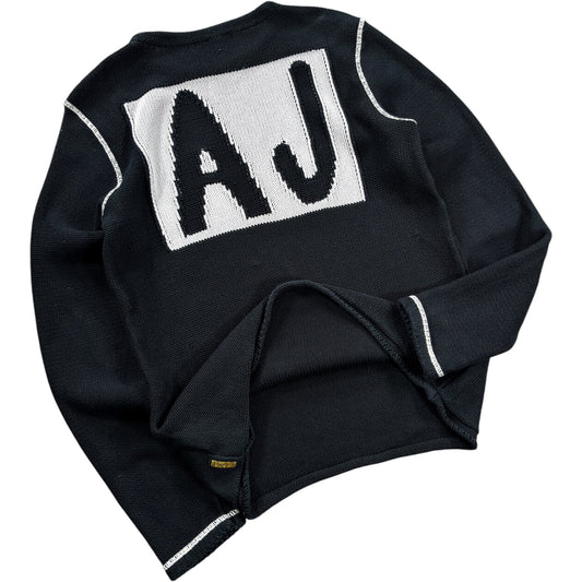 Armani Jeans 00’s Heavyweight Cotton Knit M