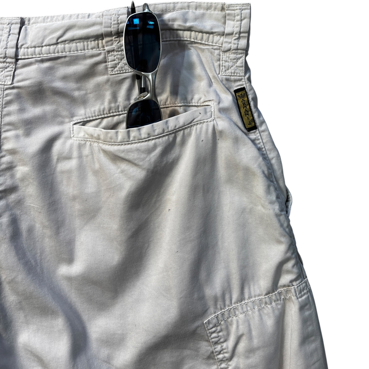 Armani Jeans 00’s Cotton Cargo Shorts W34