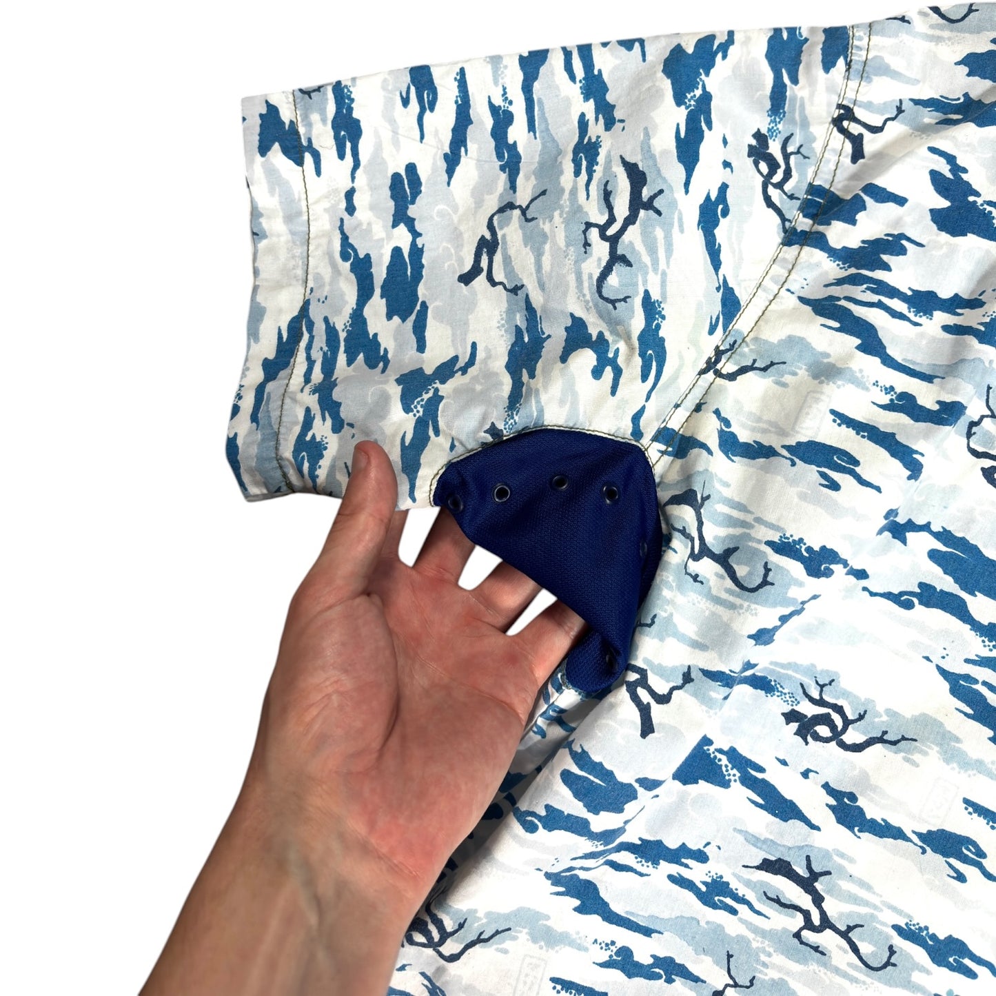 Maharishi 00’s Ventilated Camo Short Sleeve Shirt M