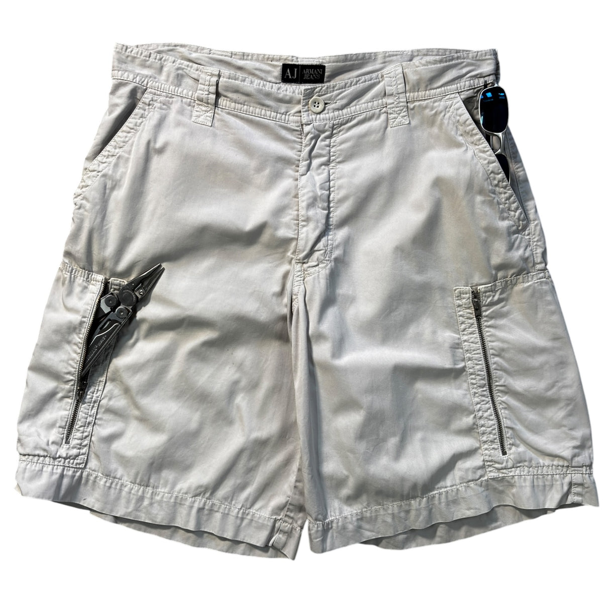 Armani Jeans 00’s Cotton Cargo Shorts W34