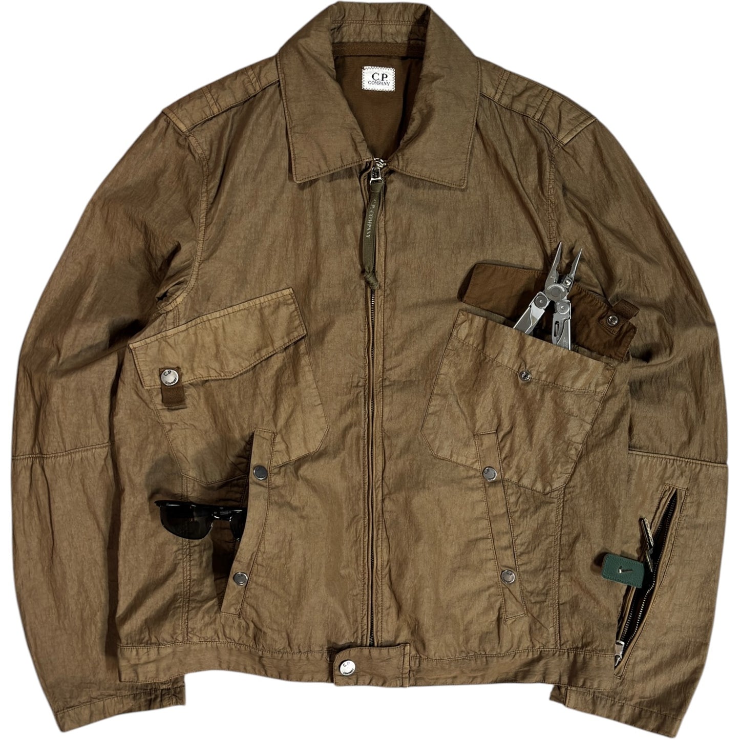 C.P. Company 2007 Garment Dyed Field Jacket L