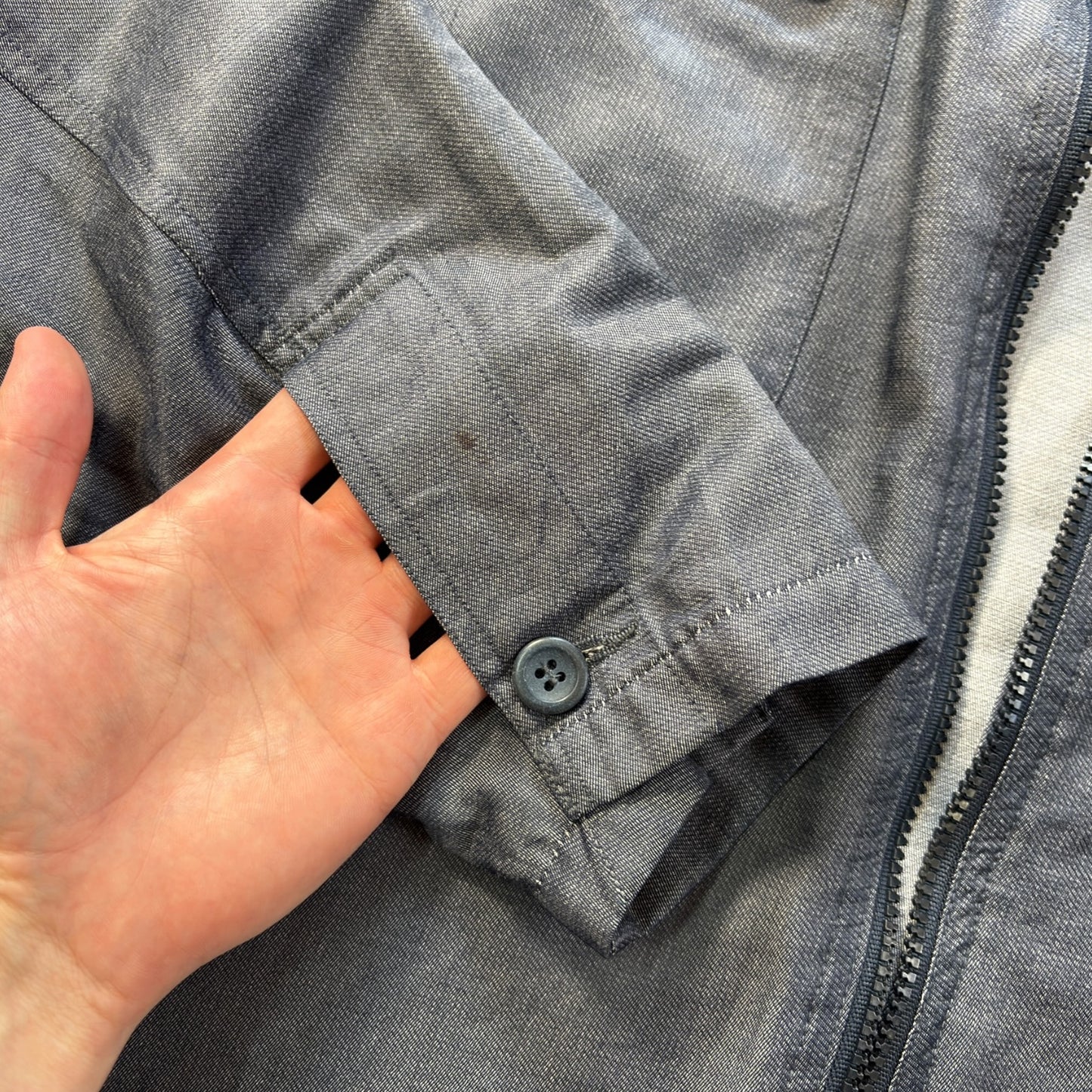 Armani Jeans 90’s Hemp Blend Jacket XL