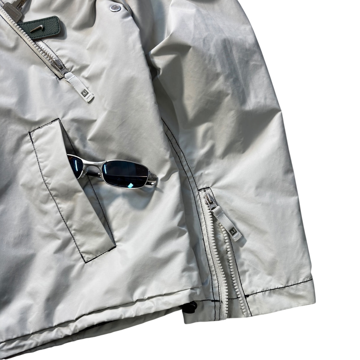 Armani Jeans 00’s Contrast Stitch Technical Jacket L