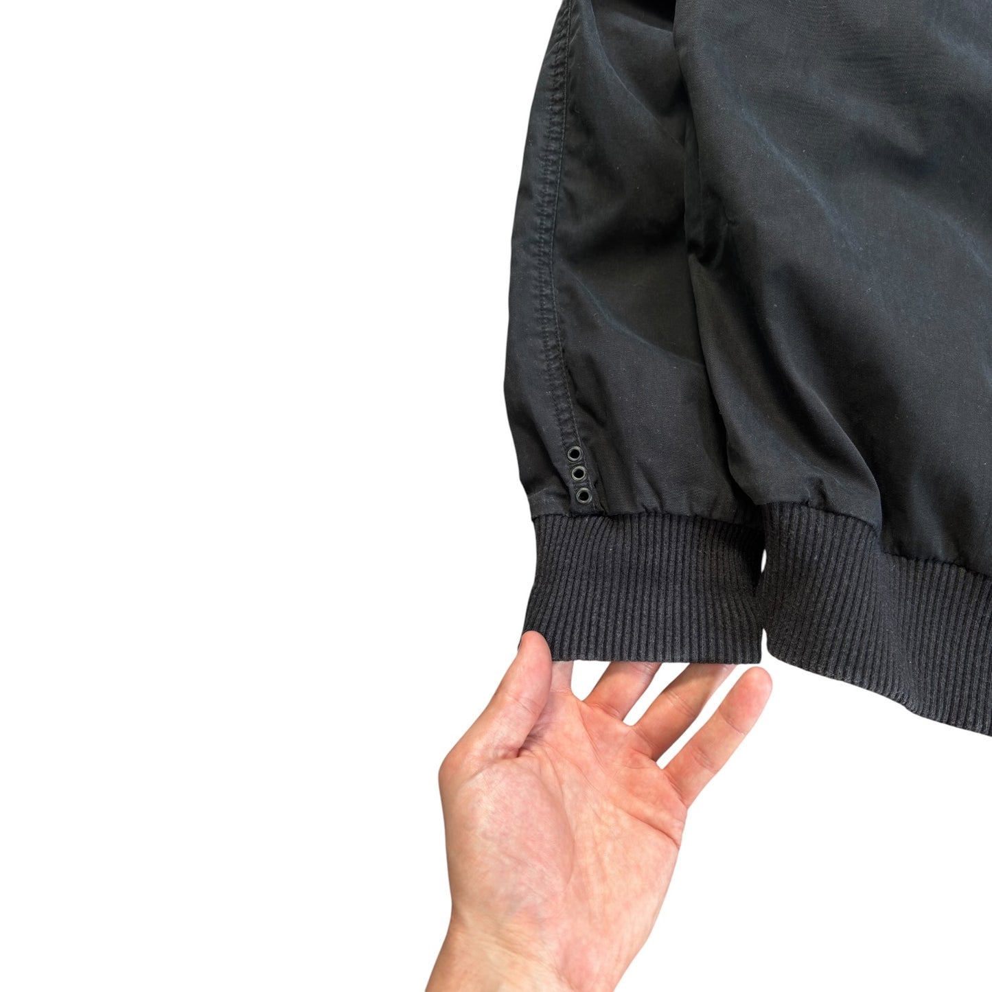 Maharishi 2002 Ribbed Neck Drill Top S
