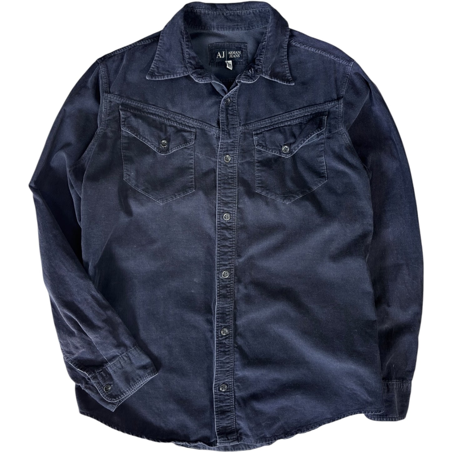 Armani Jeans 00’s Mini Corduroy Shirt S