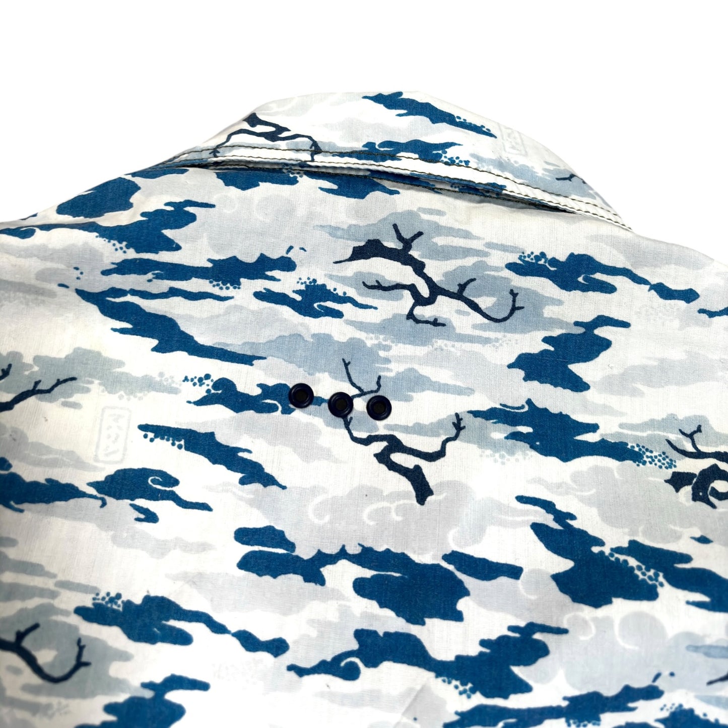 Maharishi 00’s Ventilated Camo Short Sleeve Shirt M