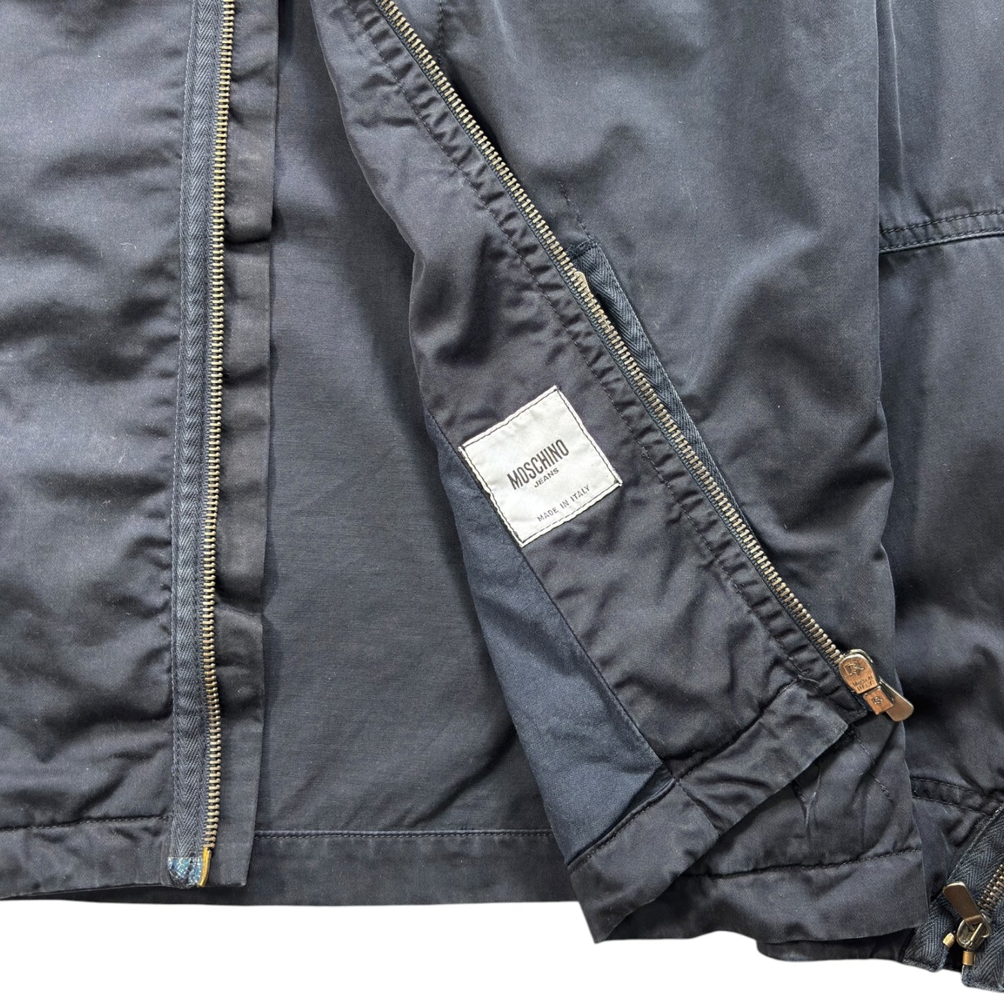 Moschino 00’s Sleeve Zipper Jacket M