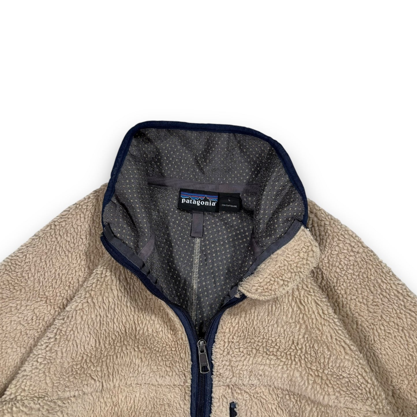 Patagonia 1990’s Deep Pile Full Zip Fleece Large