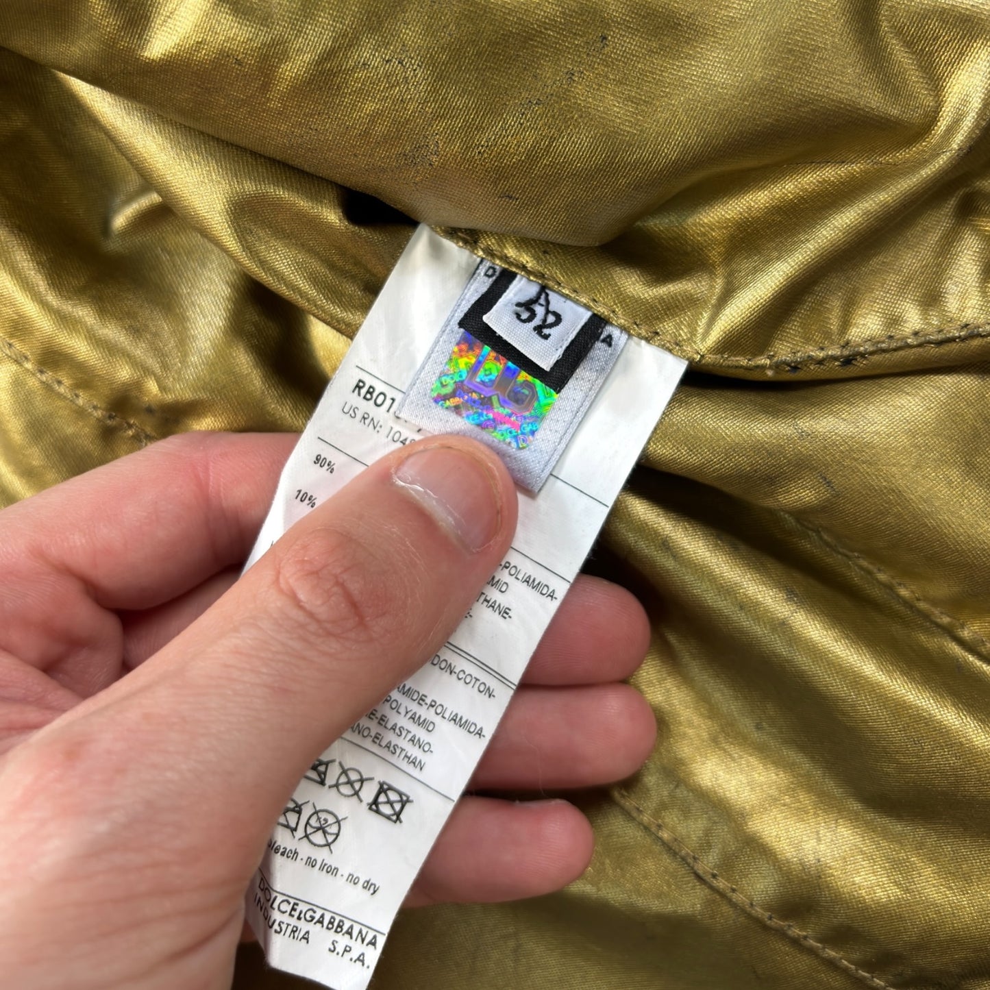 Dolce & Gabbana 90’s Multipocket Panelled Jacket M