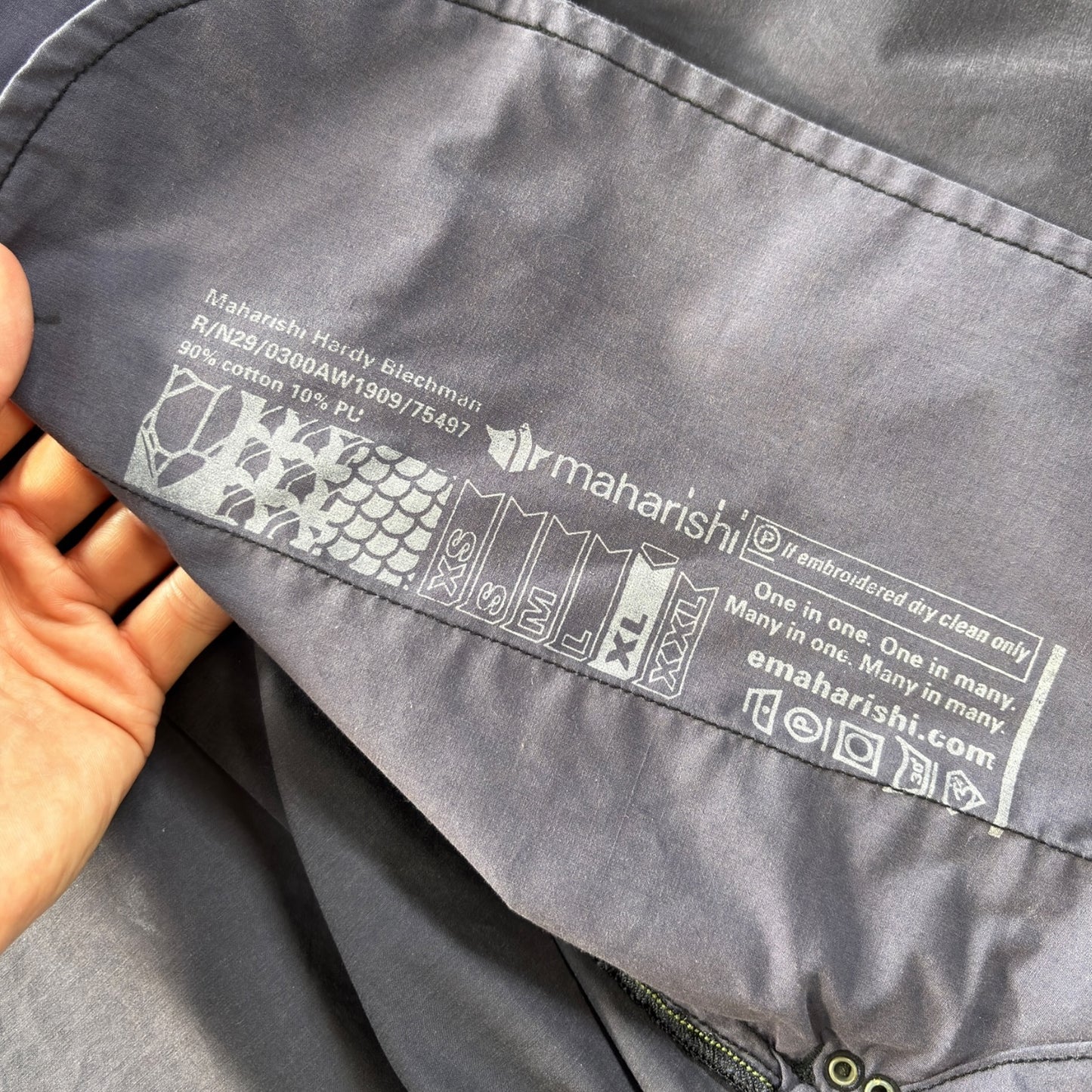 Maharishi 00’s Embroidered Utility Jacket XL