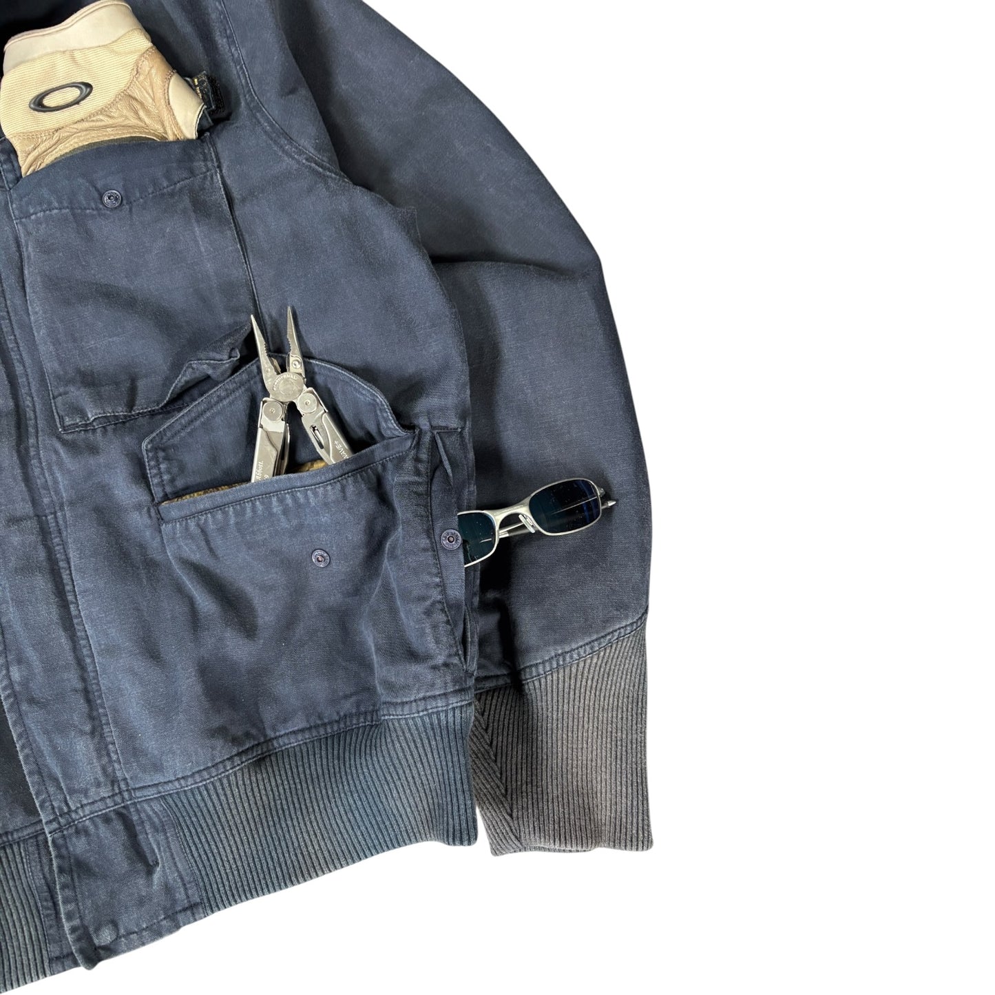 Maharishi 00’s Ultra Cotton Multipocket Bomber Jacket XL