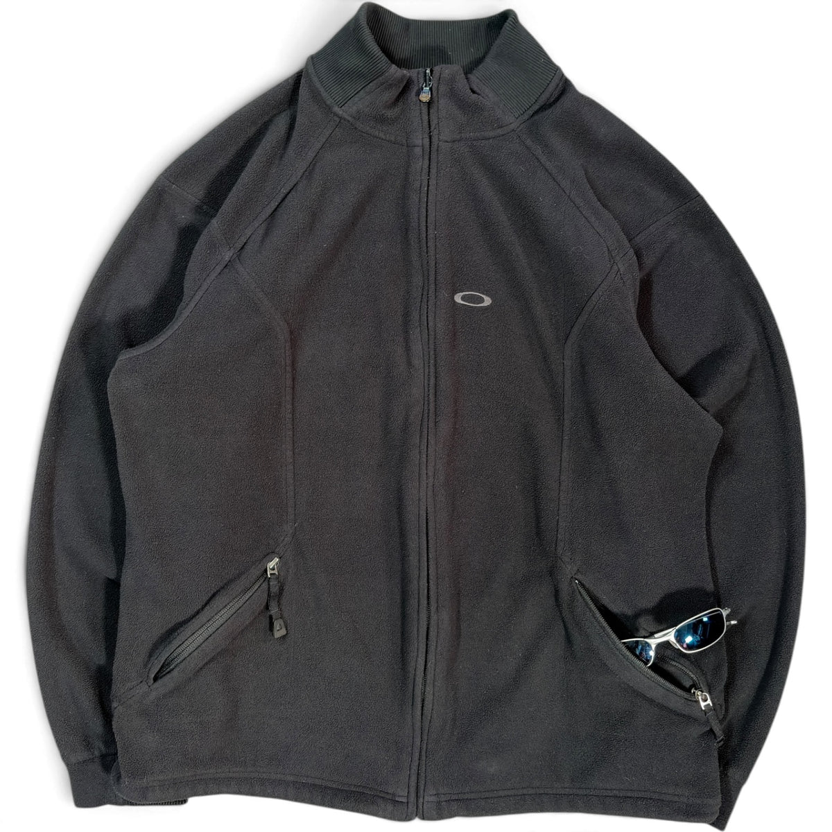 Oakley 2009 Panelled Full Zip Fleece XL