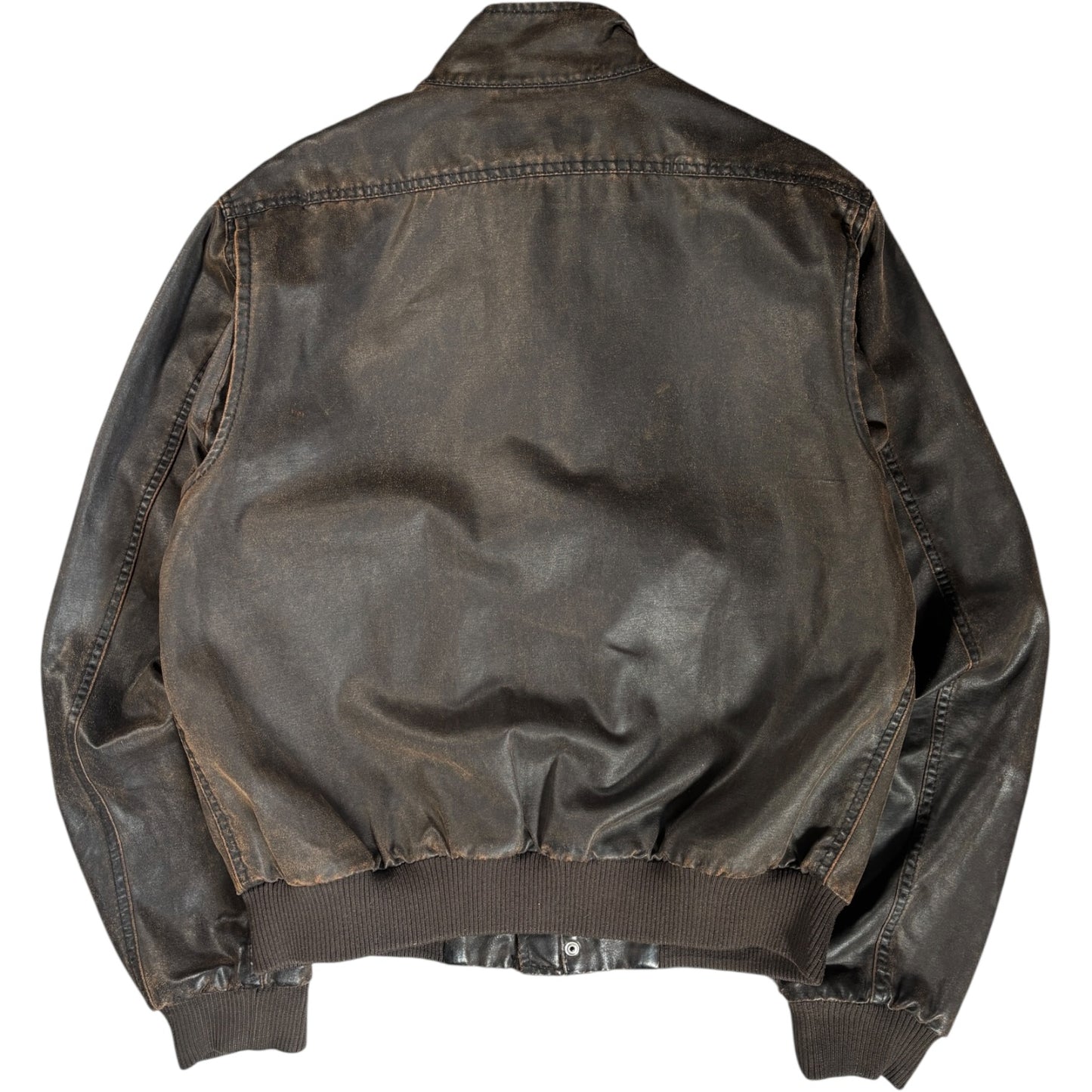FCUK Jeans 00’s Faux Leather Jacket M