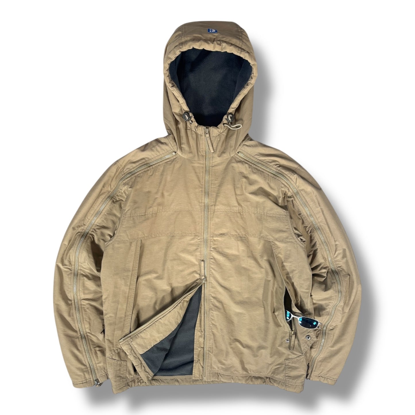 Bench 00’s Dual Shoulder Zip Fleece Lined Jacket Large