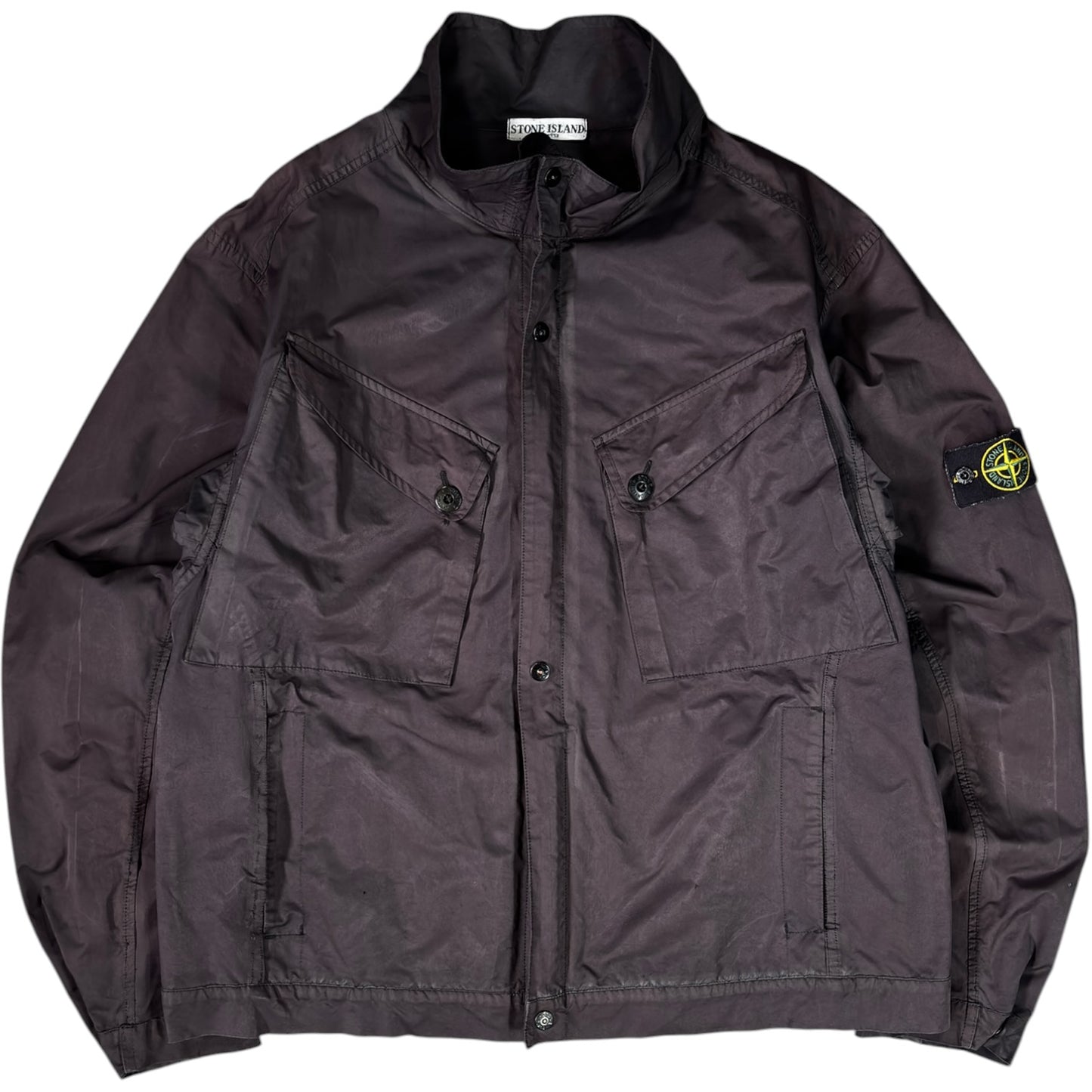Stone Island 2006 Lightweight Dual Flap Nylon Jacket XL