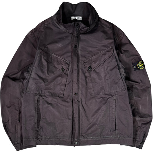 Stone Island 2006 Lightweight Dual Flap Nylon Jacket XL