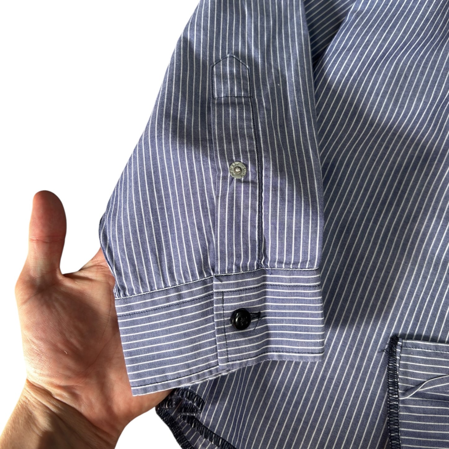 Armani Jeans 00’s Striped Shirt L