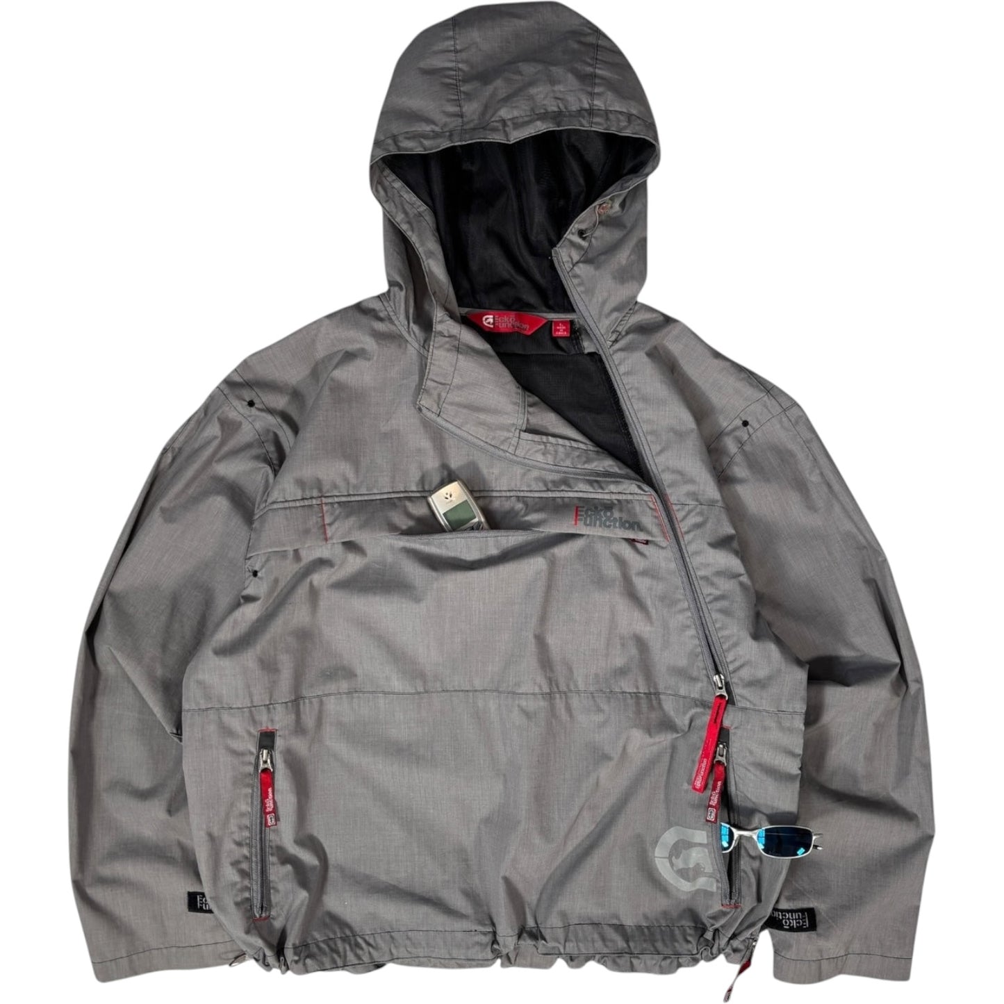 Ecko Unltd. 00’s Zipped Sidewinder Function Jacket L