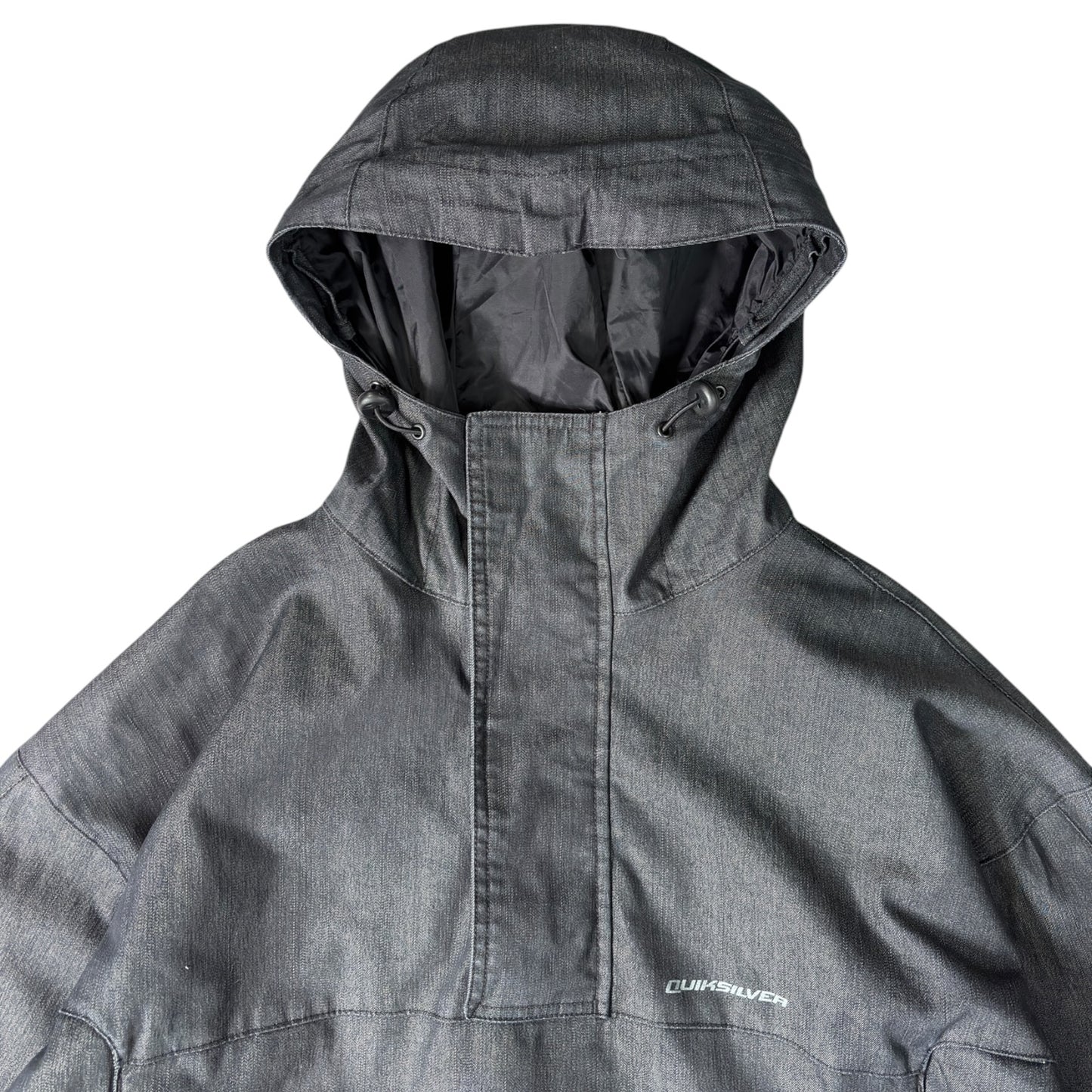 Quiksilver 00’s Quiktech “Spy Games” Cotton Half Zip Anorak Jacket M