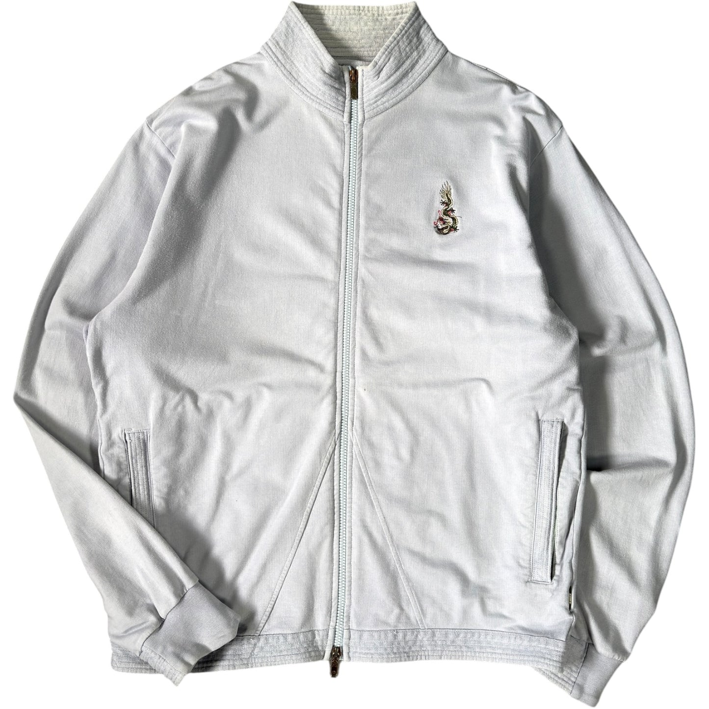 Maharishi 00’s Full Zip Embroidered Cotton Jacket L