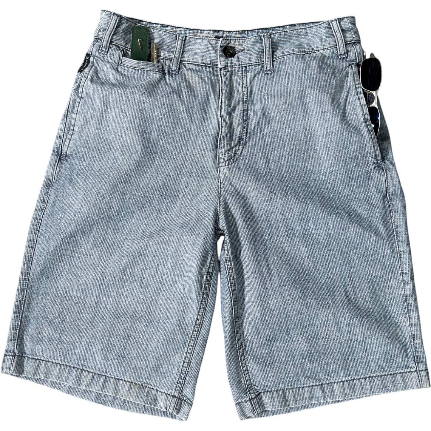 Armani Jeans 00’s Pinstripe Cotton Shorts W30